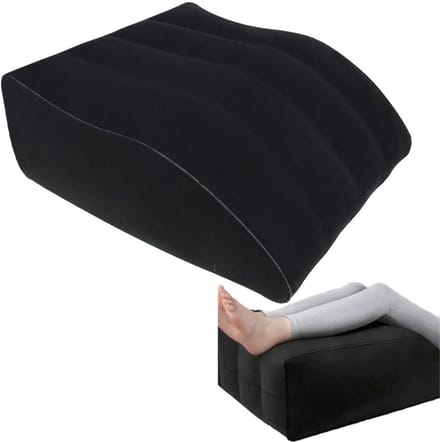 CLVP® Beenkussen Rugslaper - Wigkussen - Beenkussen - Zwart