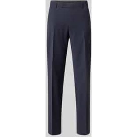 pantalon van scheerwolmix met persplooien