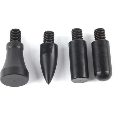 Kit d'outils de débosselage sans peinture pour la réparation de la grêle avec marteau et 5 têtes gray