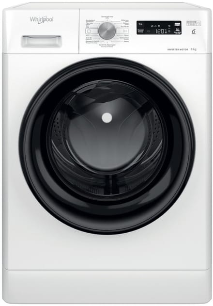 Whirlpool FFS 8469 BV BE - Wasmachine - 8 kg capaciteit - Freshcare+ steam
