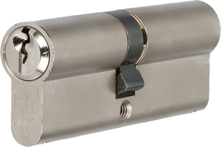 S2 veiligheidscilinder S6 40/45 SKG 2, dubbele profielcilinder (gelijksluitend)