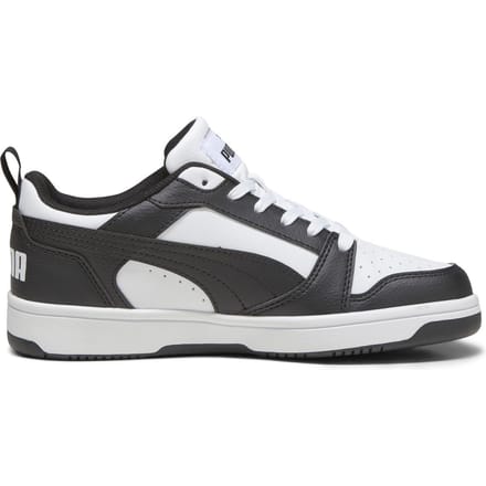 PUMA Puma Rebound V6 Lo Jr Unisex Sneakers - PUMA White-PUMA Black