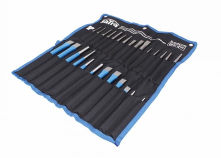 28-delige Guts- en Ponsgereedschap Set