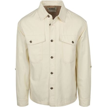 Blazer Scotch &amp; Soda Overshirt Cotton Linen Ecru