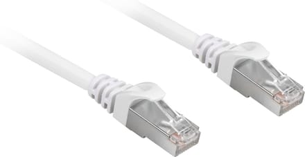 CAT6a sFTP kabel 10 meter Wit