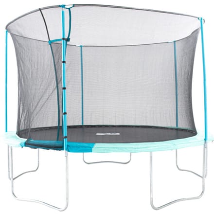 TP Toys Trampoline 366 cm met veiligheidsnet zwart/