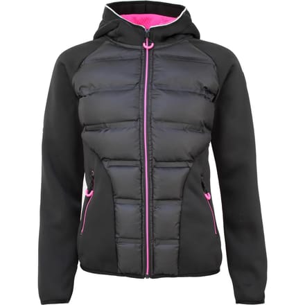 Tweedelig fleecejack met capuchon voor dames Degré Celsius Alley
