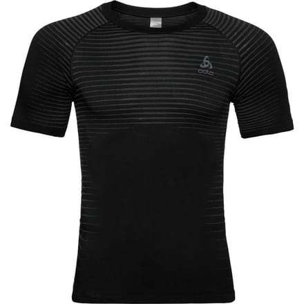 Odlo - Maat S Bl Top Crew Neck S/S Performance Light Heren Thermoshirt - Black
