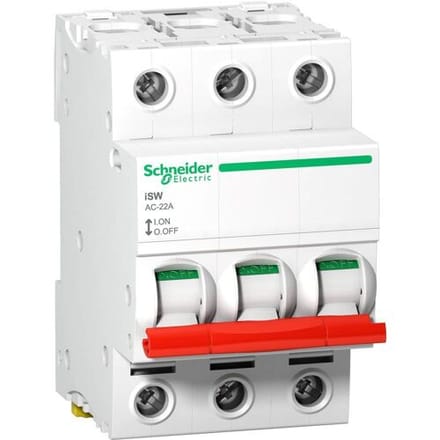 Lastscheidingsschakelaar 63 A 415 V Schneider Electric A9S66363