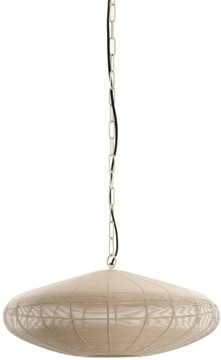 Light & Living Hanglamp Bahoto - Mat CrÃ¨me - 51x20 cm