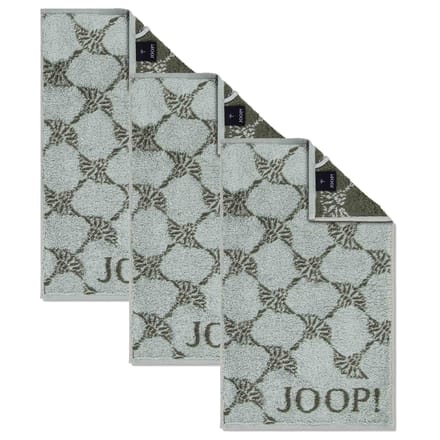 JOOP! Gastendoekje Classic Frottier Een maat, 30x50 Set van 3