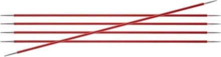 KnitPro Zing sokkennaalden 20cm 8.00mm