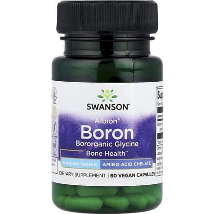 Albion® Bore, 6 mg, 60 gélules végétales