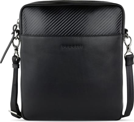 bugatti Schoudertas Comet bags Shoulder Bag Black Zwart