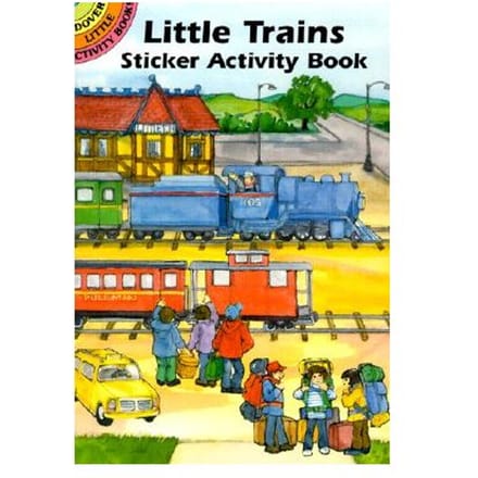 Little Trains Sticker Activity Book - Ewing, Carolyn