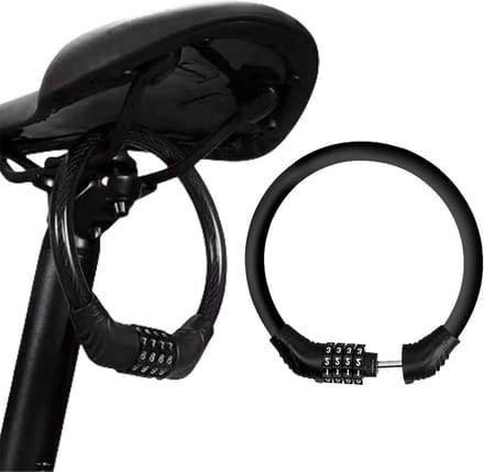 Solidchoice - Fiets Slot met Cijfer Combinatie, Veilig en Duurzaam