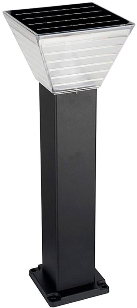 Iplux® - Berlin - Solar Tuinverlichting - Warm wit - Staande lamp 80cm