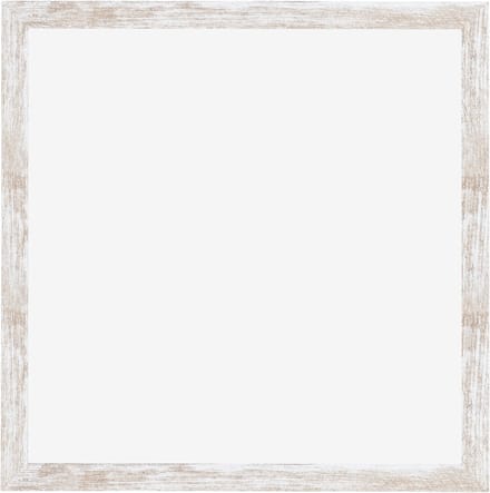 Fotolijst 40x40 cm - MDF - White Wash - Cork