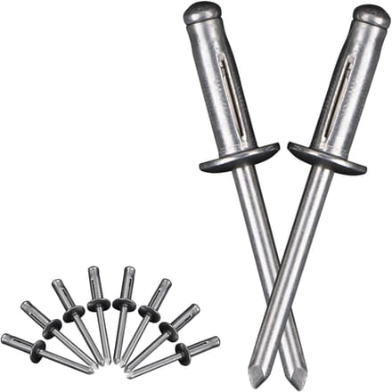 Aluminium Blind Rivets 4.8 mm x 16 mm - Dome Head Pop Rivets Assortiment voor Bouw en Reparatie