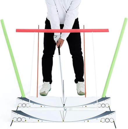 Golf Swing Trainer - Precisie Verhogingsset - Techniek Verfijnen - 3D Vliegbaan Tracking - 110 cm Lengte - Niet Gespecificeerd