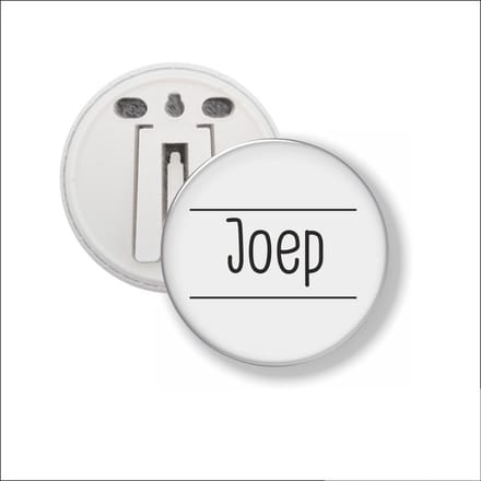 Button Met Clip 58 MM - Joep