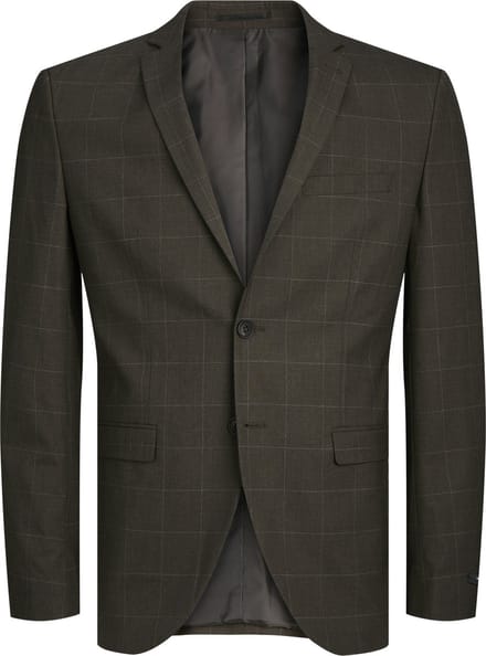 JACK&JONES - JPRSOLARIS CHECK BLAZER SN - Heren - Colberts