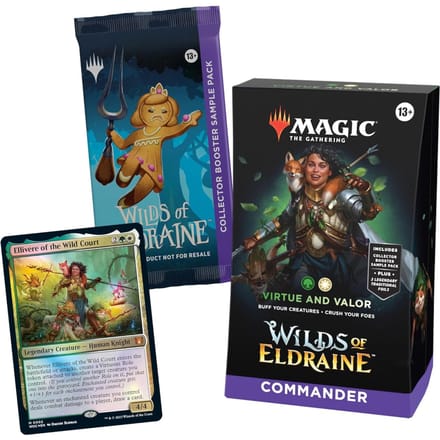 Magic: The Gathering Wilds Of Eldraine Virtue and Valor Commander Deck