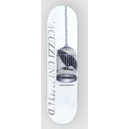 Jacuzzi Unlimited Louie Barletta Bird Cage  8.5" Skateboard Deck wit
