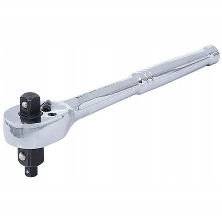 BGS 3-in-1 Ratel Sleutel 1/4", 3/8", 1/2" - 72 Tanden