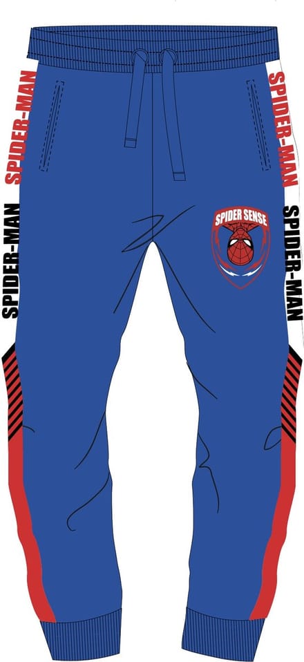 Marvel Spiderman Joggingbroek - Blauw - Maat 122