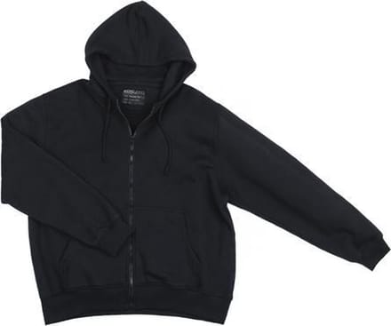 Fostex Garments - Hoodie with zip (kleur: Zwart / maat: M)