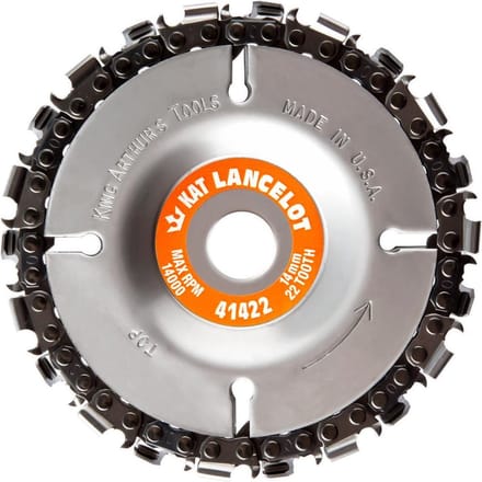 King Arthur's Tools - Lancelot Ø100 mm - M14 - 22 tanden - Voor haakse slijper