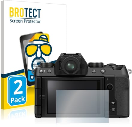 BROTECT - Screenprotector voor Fujifilm X-S10 - Folie Beschermfolie matte 2 Stuks