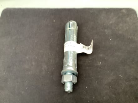Keilbout. 1 stuks. m12 x 110 mm. Lang. Verzinkt. I-fix.