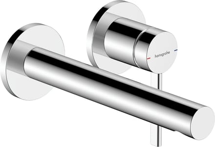 hansgrohe Zesis S ééngreeps inbouw wastafelmengkraan met voorsprong 19,4 cm chroom