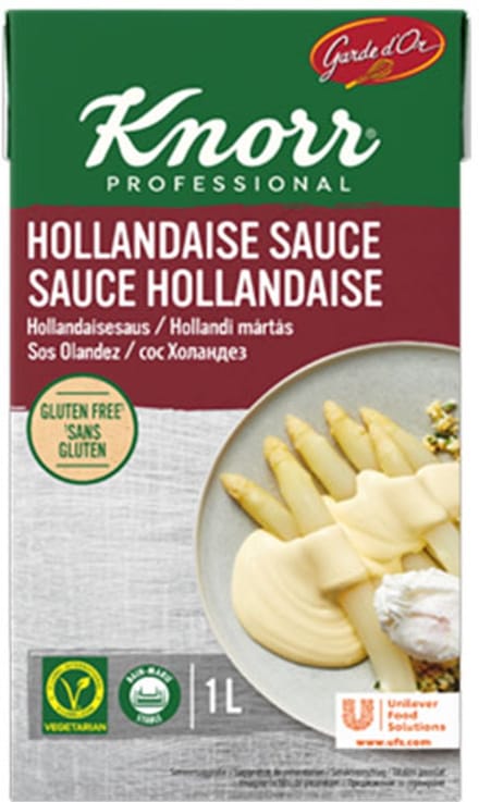 Knorr Garde d'Or Hollandaisesaus, pak 1 ltr x 6 Doos