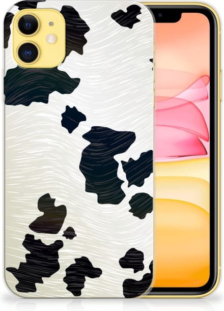 Apple iPhone 11 TPU Hoesje Koeienvlekken