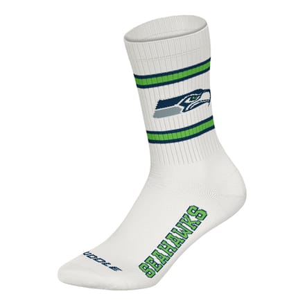 NFL SEATTLE SEAHAWKS Crew Socks - 3-pack - Navy/Wit/Groen - Maat 39/42