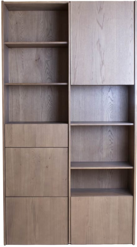 DÉJA Living Wandkast Ourense - Bruin Eiken - 120x40x200cm