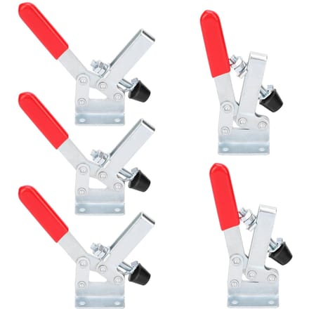 5 Stuks Snelklem voor Voertuigfabricage Lasbewerkingsgereedschap GH‑201‑C white