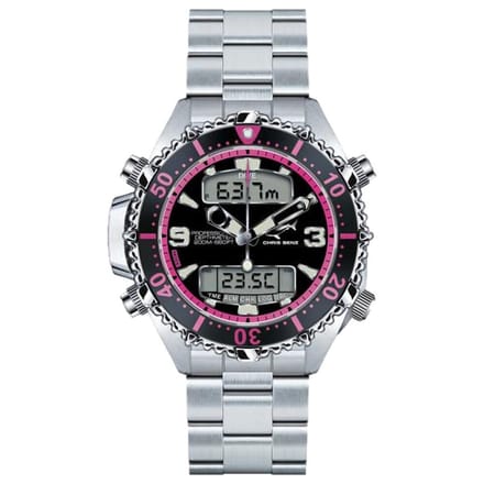 Chris Benz - CB-D200X-P-MB - Duikershorloge - Unisex - Quartz