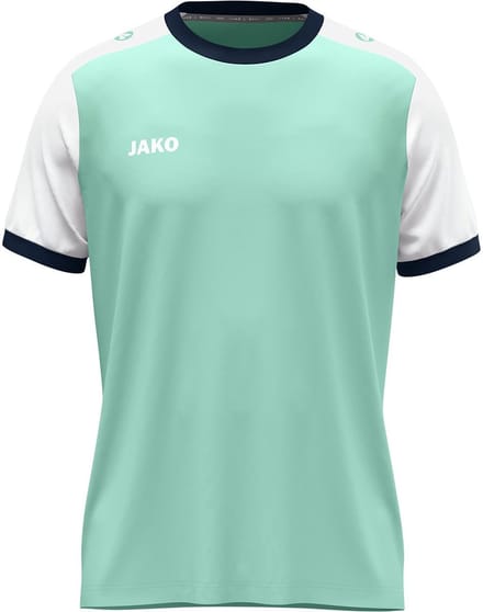 Jako Dynamic Shirt Korte Mouw Kinderen - Munt / Wit / Marine | Maat: 116