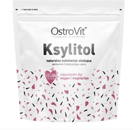 OstroVit Xylitol 1000g - 1kg - Sugar Substitute - vegan