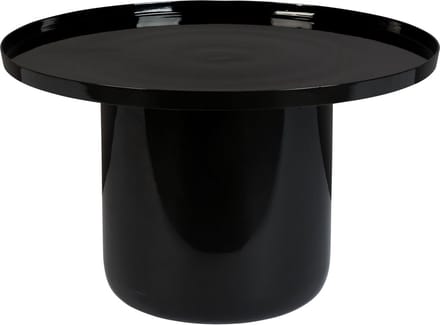 Zuiver Shiny Bomb Salontafel Rond 67 cm Metaal Zwart