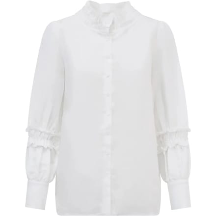 Dames lange mouwen frons blouse Balou