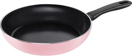 Diepe pan met keramische coating - 28 cm - Roze