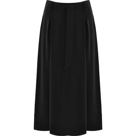 Vrouwelijke crêpe rok Mat Fashion Αirwashed