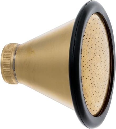 GEKA Plus Sproeikop 110 mm. met rubber beschermrand - Aluminium - 3/4" binnendraad - Broeskop