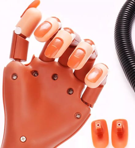 Dermarolling Oefen Nagels - 100 stuks Bruin