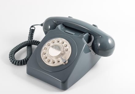 GPO 746ROTARYGREY - Telefoon retro jaren ‘70, draaischijf, grijs